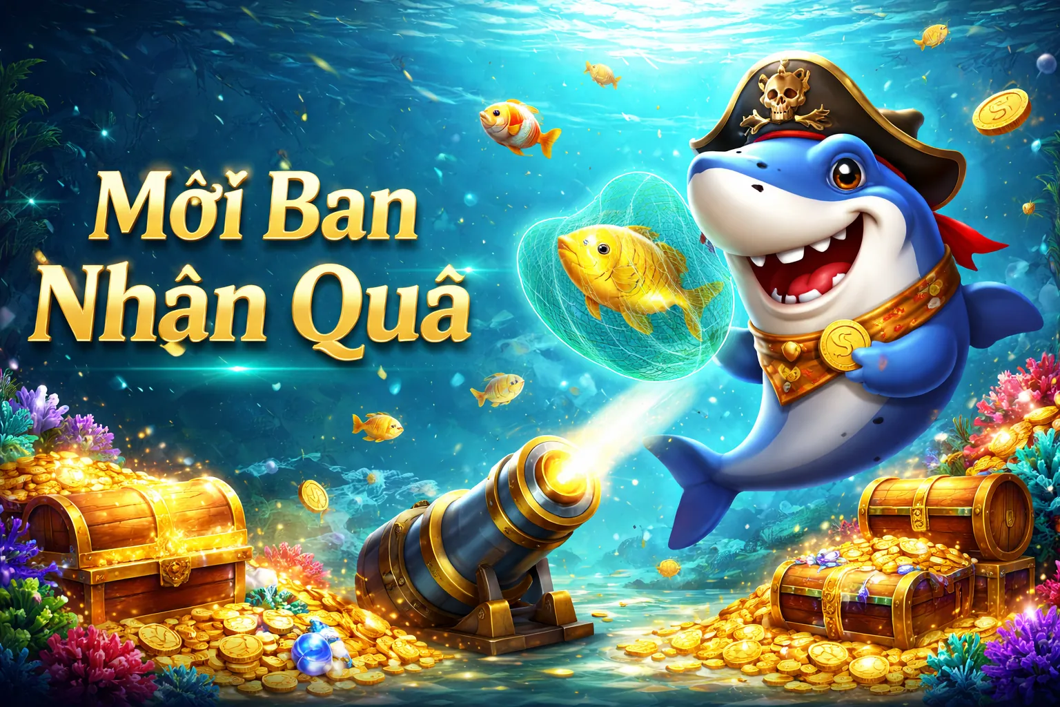 Giao diện trò chơi bắn cá trên ứng dụng jn88 Android